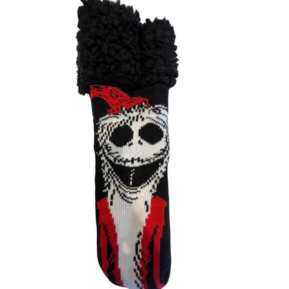 Christmas Socks Thick Armomasoles Santa and Nightmare before Christmas 2 pr - Picture 4 of 9
